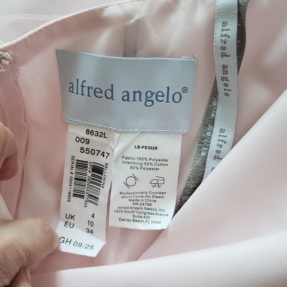 BRIDESMAIDS DRESS BY ALFRED ANGELO Pink - Picture 5 of 5